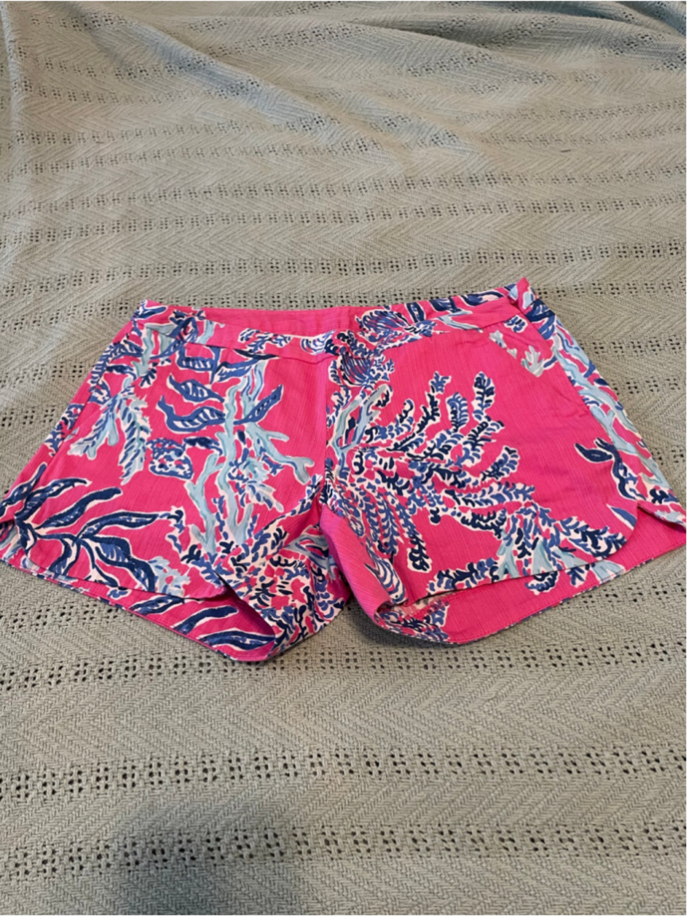 Women's Lilly Pulitzer Shorts Size 00 Pink coral coastal prep